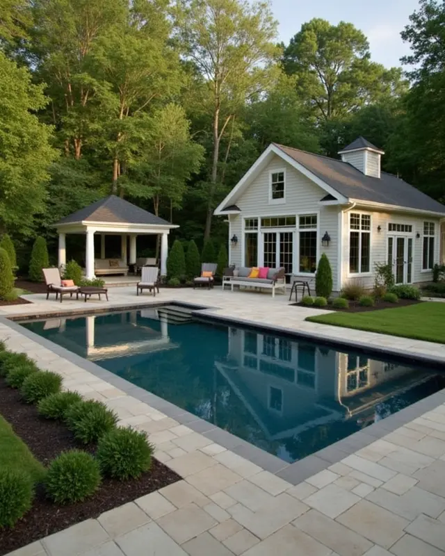 Incredible Pool House Designs for Backyards