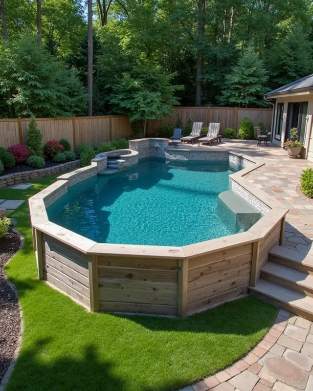 Stunning Above Ground Pool Ideas