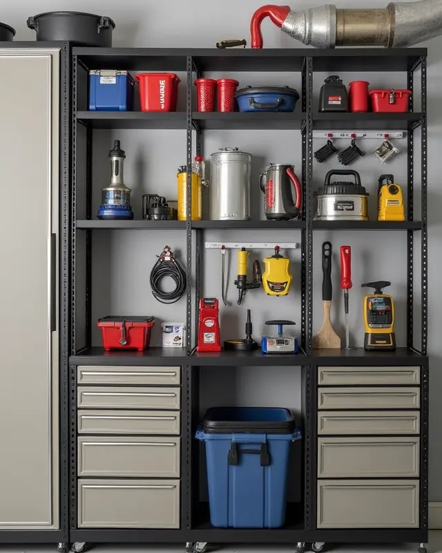 Stylish Garage Cabinet Solutions for You