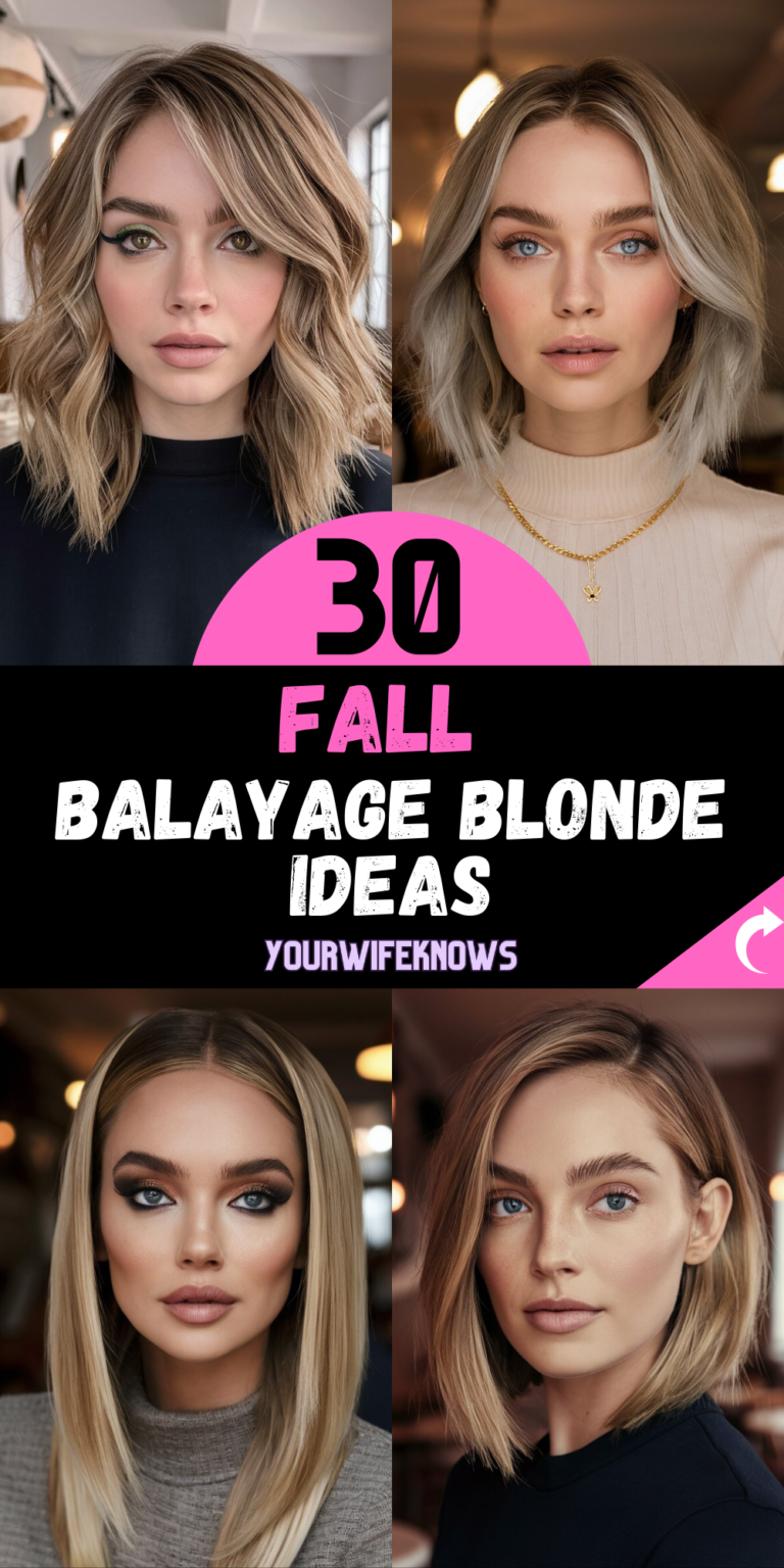 30 Exquisite Fall Balayage Blonde Ideas to Elevate Your Style