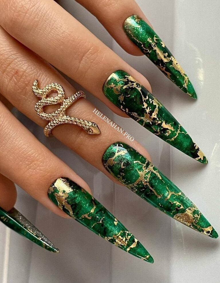 50+ Fearless Stiletto Nails to Go Outside Your Box