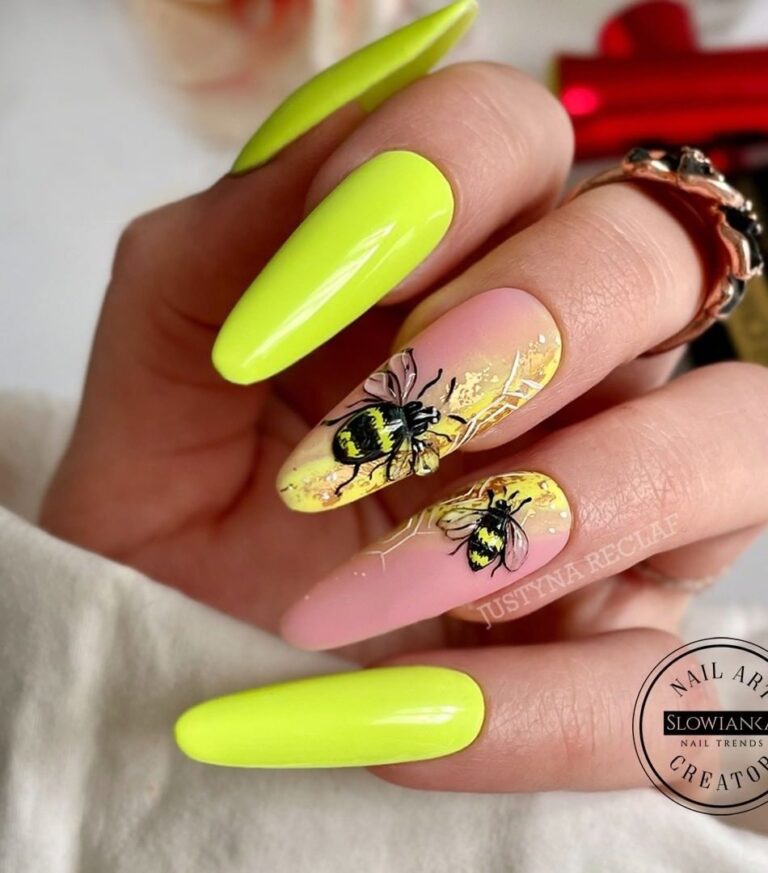 50 Gorgeous Neon Nails Designed to Impress and Inspire