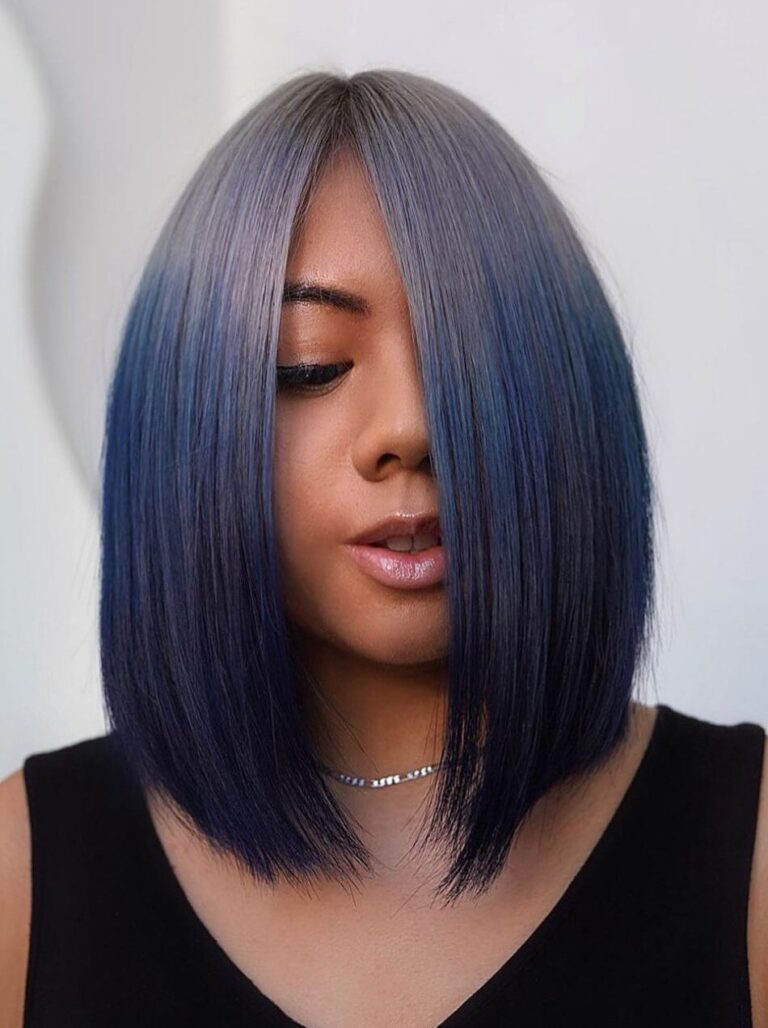 20 Gorgeous Blue Ombre Hair Ideas to Rock This Season