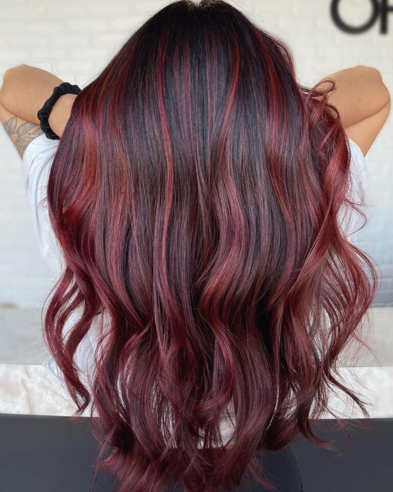 32 Cool Dark Red Hair Ideas to Take Straight to Your Stylist